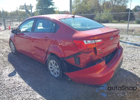 2017 Kia Rio Lx from USA, damaged, VIN KNADM4A34H6104762